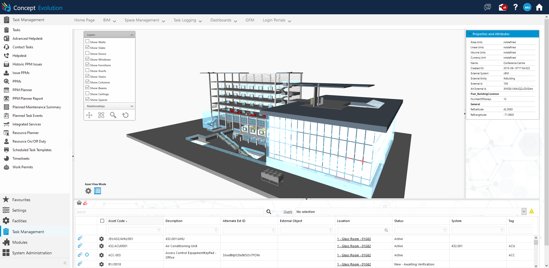 screenshot of MRI Evolution
